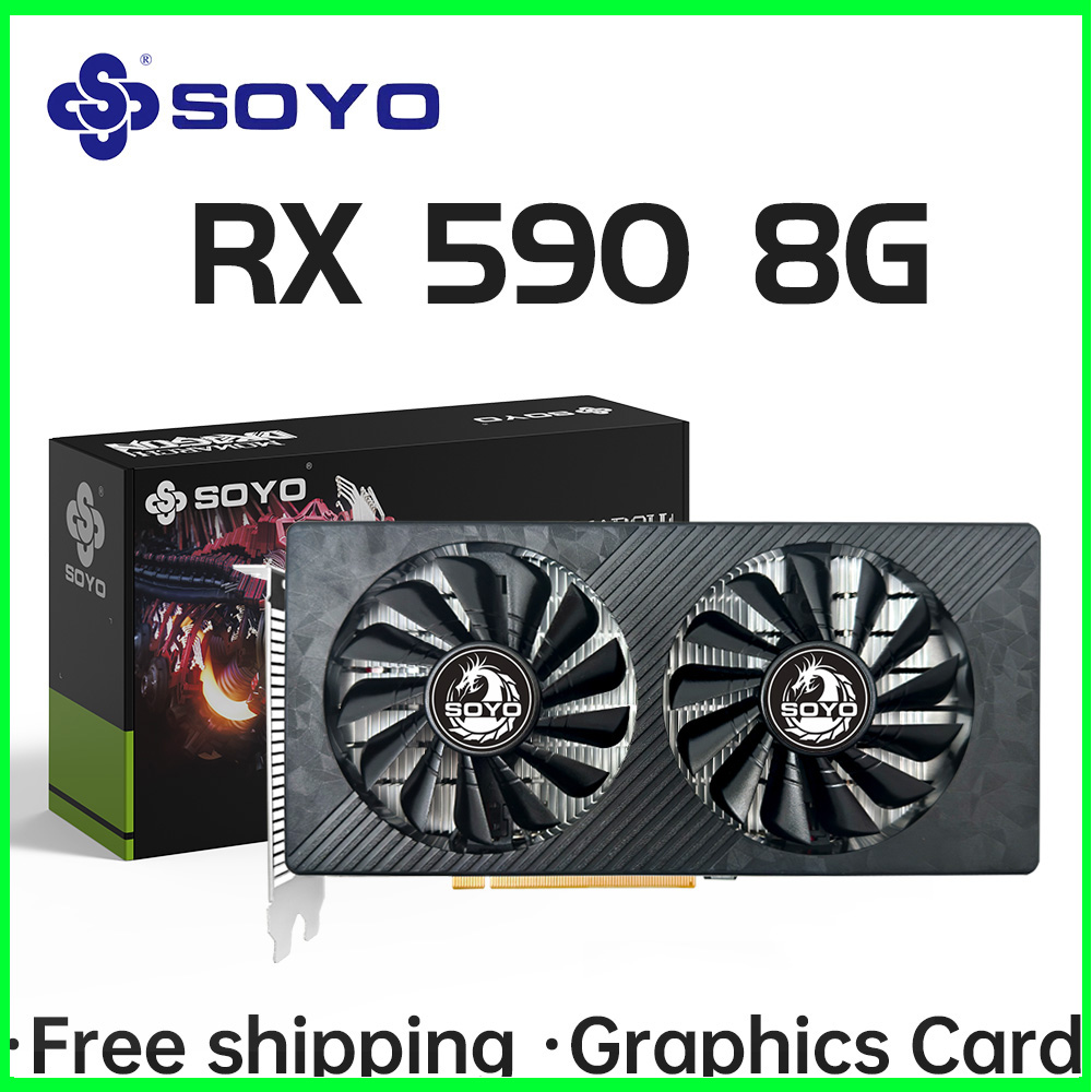 Rtx 3070 8Gb Graphics Card - Scheda grafica per videogiochi SOYO AMD