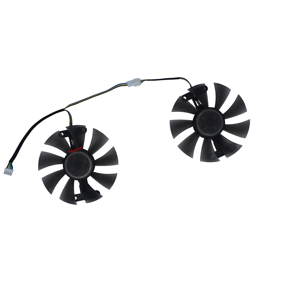 Rx 580 8Gb 2048Sp Gpu - 2 pz/set, FL8015 12VB, ventola per