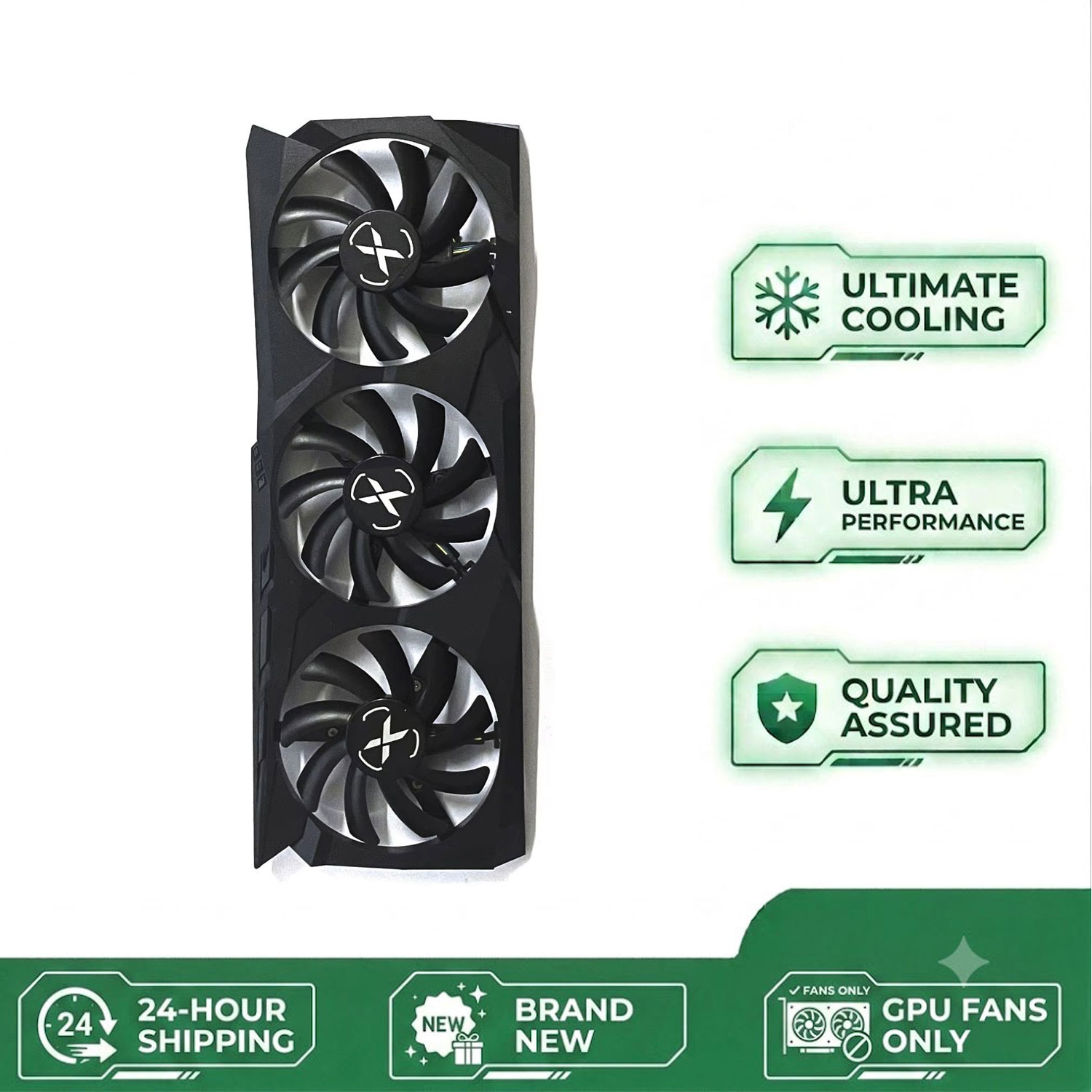 Rx 6700 Xt 12Gb Graphics Card - Ventola originale da 85 mm, 4