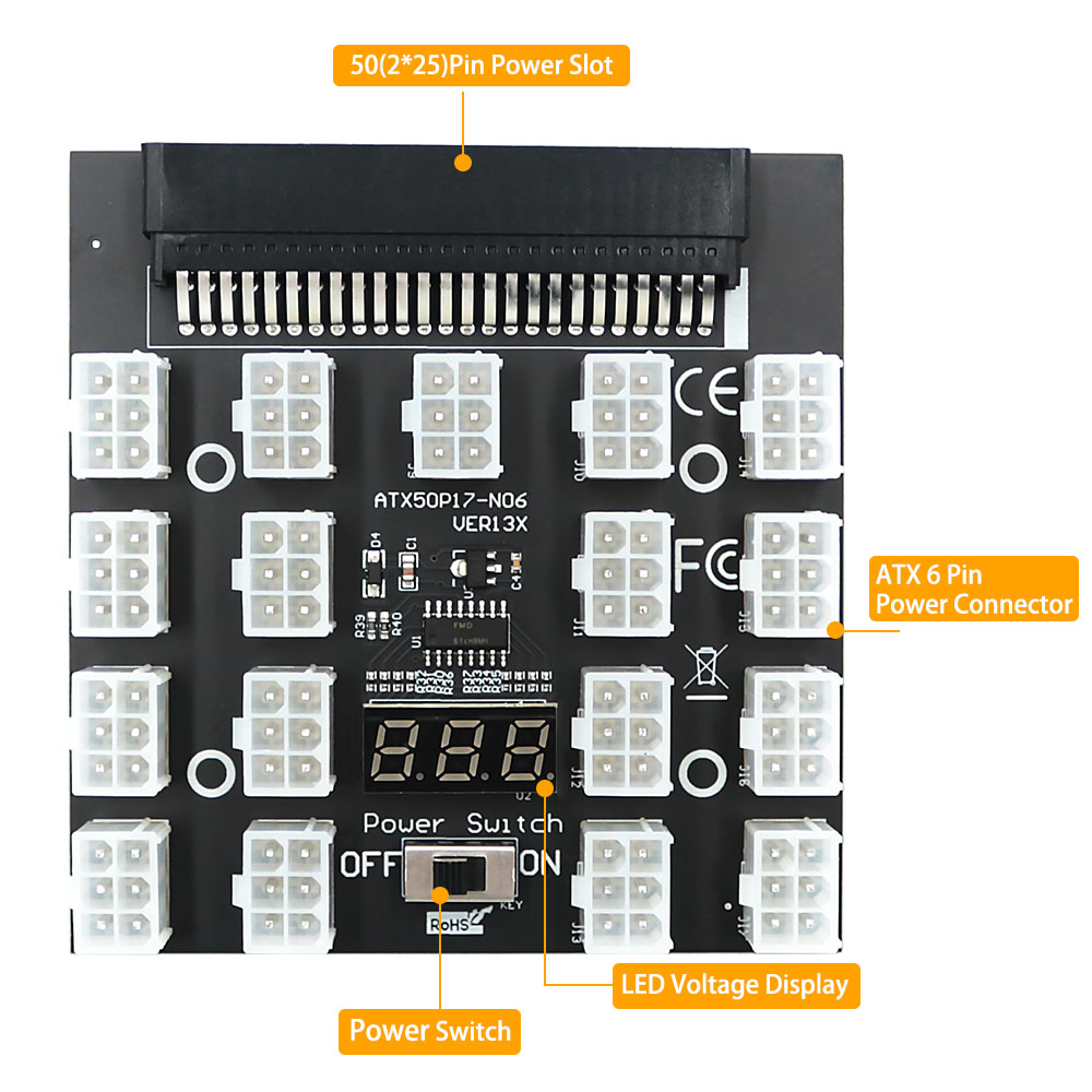 Scheda breakout adattatore ser - 2400W Server Psu Breakout Board recensione e prezzo