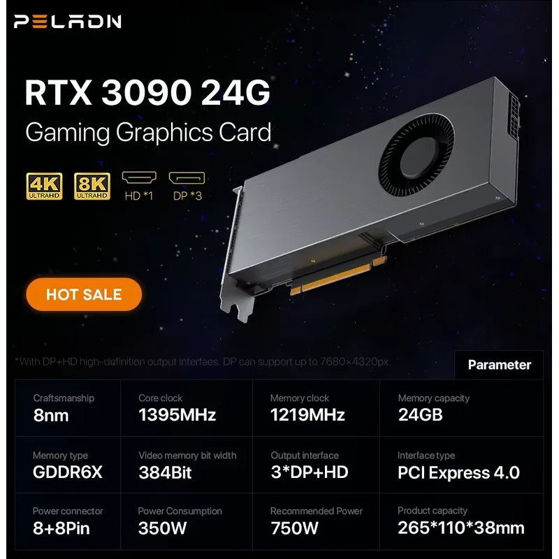 Offerta Speciale: Server AI a  - Rtx 3090 24Gb Graphics Card recensione e prezzo