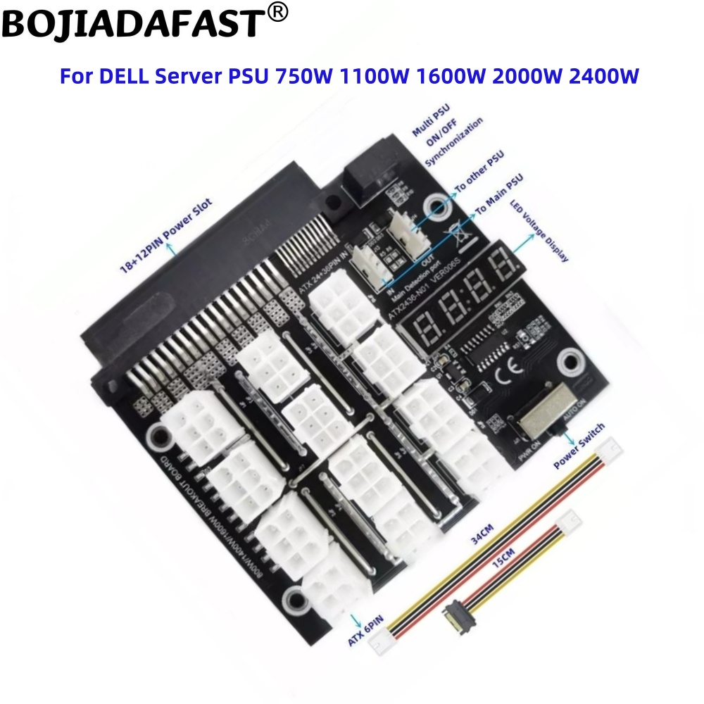 Scheda di distribuzione per al - 2400W Server Psu Breakout Board recensione e prezzo
