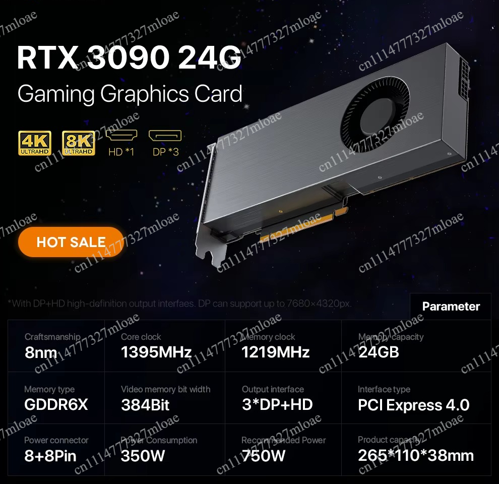 Scheda Grafica RTX 3090 DDR6X, - Rtx 3090 24Gb Graphics Card recensione e prezzo