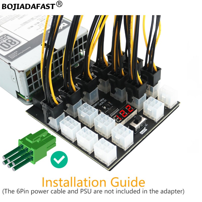 Scheda di distribuzione alimen - 2400W Server Psu Breakout Board recensione e prezzo