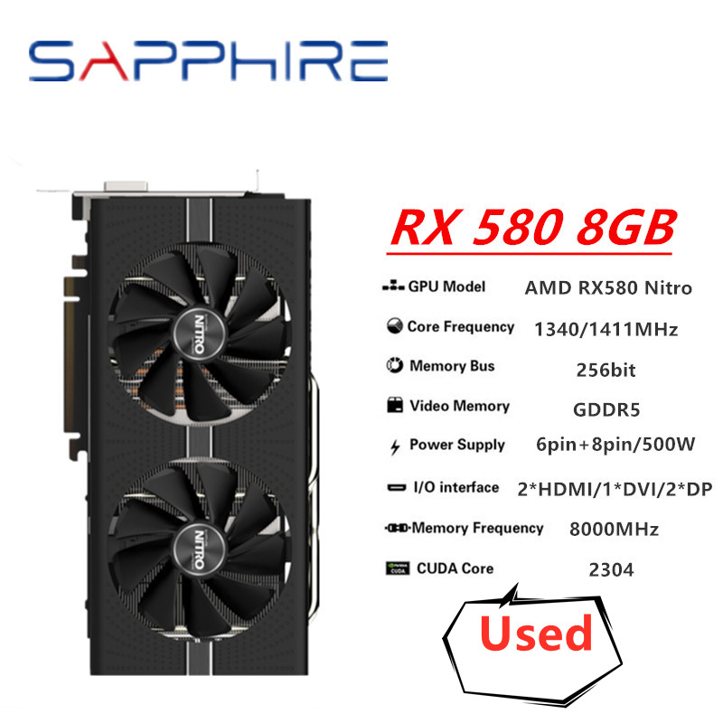 SAPPHIRE Original RX 580 8G NI - Rtx 3070 8Gb Graphics Card recensione e prezzo
